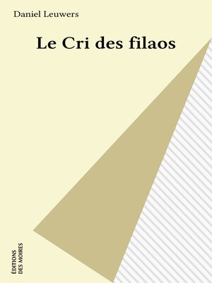 cover image of Le Cri des filaos